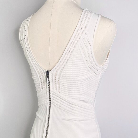 Guess - White Bondage Bodycon Dress - Picture 6 of 9